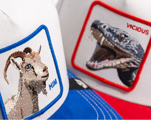 Kšiltovka Goorin - Suede Goat - Digital / Royal