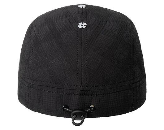 Kšiltovka Kangol - TRENDS PACK - Seersucker Drape 5-Panel - Black
