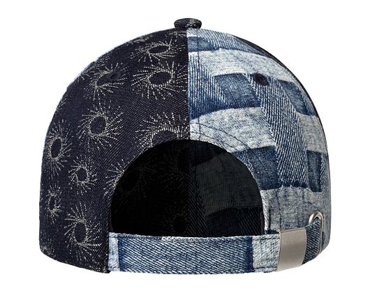 Kšiltovka Kangol - TRENDS PACK - Denim Mashup Baseball - Blue Picnic