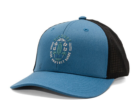Kšiltovka Picture - Zephyr Trucker - Serenity Blue - Protect Shine Emblem - Blue / Black