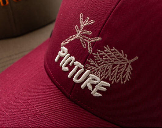 Kšiltovka Picture - Kuldo Trucker - Cabernet