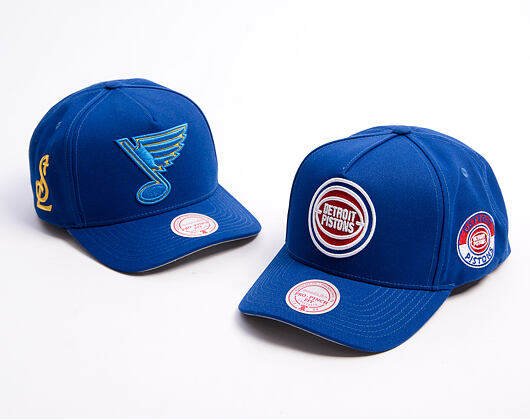 Kšiltovka Mitchell & NessNBA Double Clutch Pro Snapback HWC Detroit Pistons - Royal