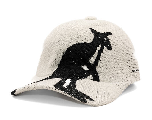 Kšiltovka Kangol - Retro Bermuda Big Kroo Spacecap - White
