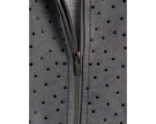 Mikina Rip N Dip - Ripngems Zip Up Hoodie (Charcoal Wash)