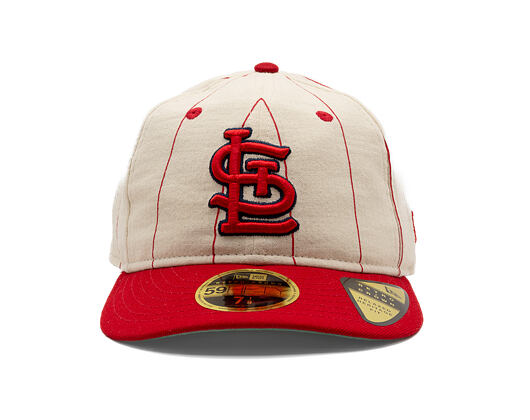 Kšiltovka New Era - MLB Retro Linen Pinstripe 59FIFTY Retro Crown - St. Louis Cardinals - Team Color