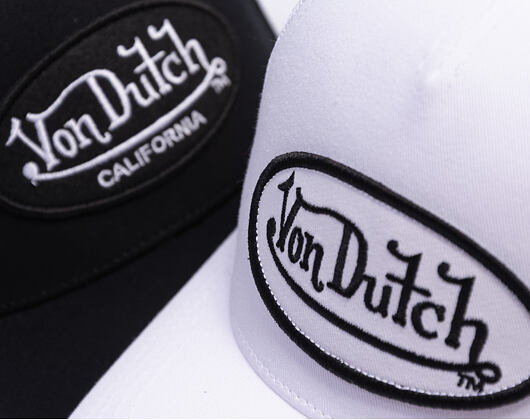 Kšiltovka Von Dutch - Trucker - Classic Logo White