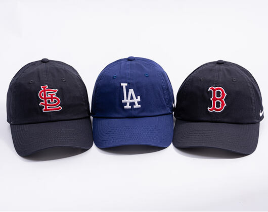 Kšiltovka Nike - Club Unstructured - Boston Red Sox - Pitch Blue 4FA