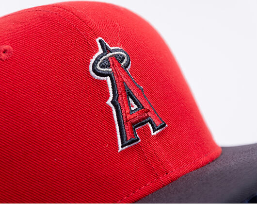 Kšiltovka Nike - Dri-Fit Pro - Los Angeles Angels - Gym Red 6DL/Pitch Blue 4FA