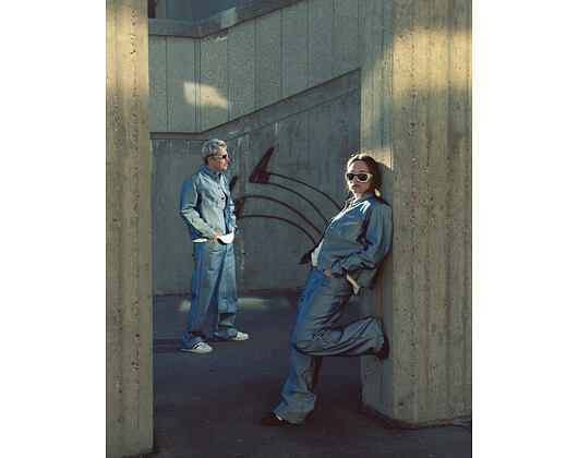 Džíny Karl Kani - OG Silver Relaxed Baggy Jeans