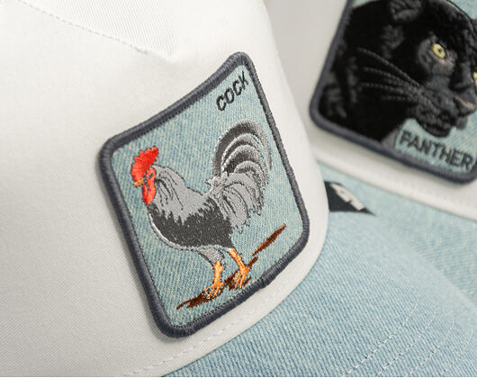 Kšiltovka Goorin - Denim Rooster - Light Denim