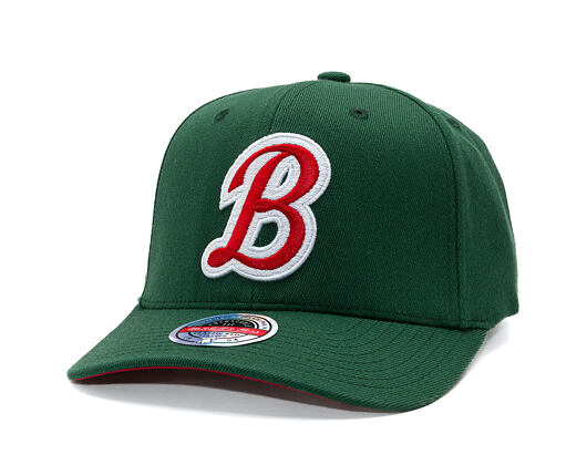 Kšiltovka Mitchell & Ness  - NBA First Letter Classic Red - Chicago Bulls - Dark Green