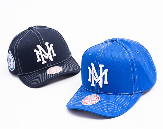 Kšiltovka Mitchell & Ness  - Branded Baseline -Pro Crown Snapback - Royal