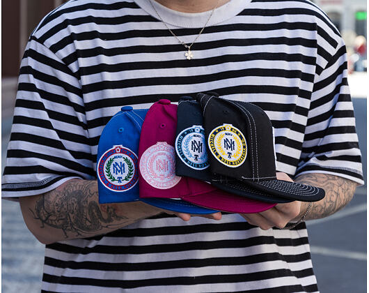 Kšiltovka Mitchell & Ness  - Branded Baseline -Pro Crown Snapback - Black