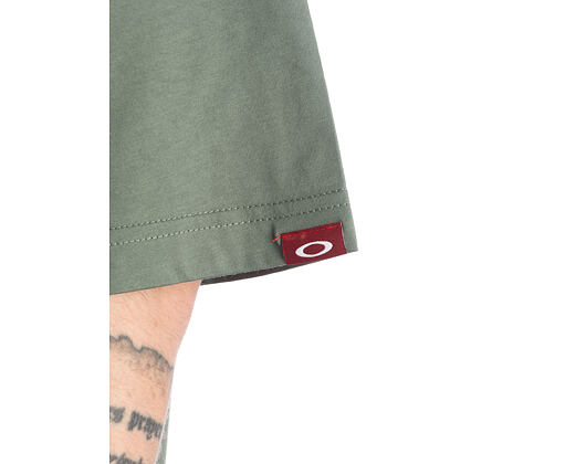 Triko Oakley - Heritage F&B Ellipse Ss Tee - Aviator Green