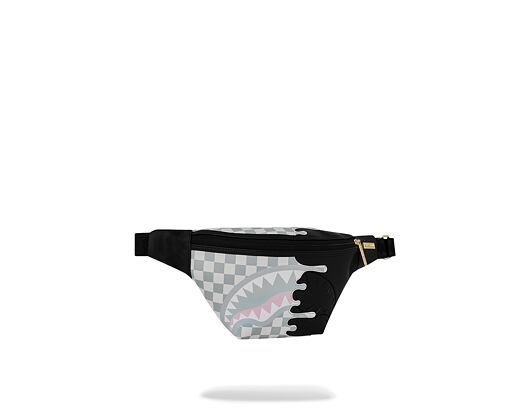 Ledvinka Sprayground - Cream Check Side Drip Savvy Crossbody