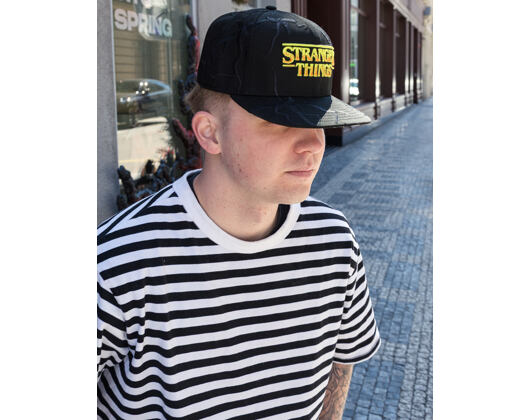 Kšiltovka New Era - All Over Vines 59FIFTY - Stranger Things - Black