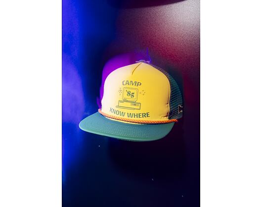 Kšiltovka New Era - Camp Know Where 19TWENTY - Stranger Things - Green