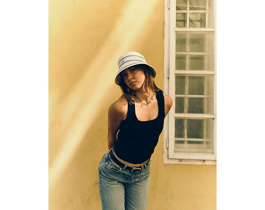 Klobouk Kangol - Tropic Resort Stripe Lahinch - Butter Chiffon Multi
