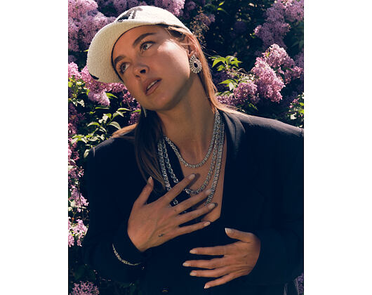 Kšiltovka Kangol - Retro Bermuda Big Kroo Spacecap - White