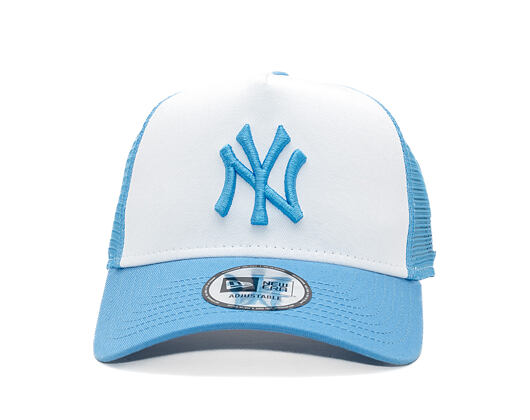 Kšiltovka New Era - MLB Essential 9FORTY A-Frame Trucker - NY Yankees - Blue