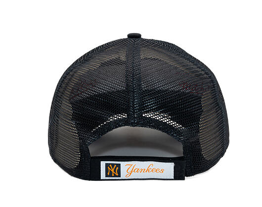 Kšiltovka New Era - MLB Midi Homefield 9FORTY Trucker - NY Yankees - Navy / Orange