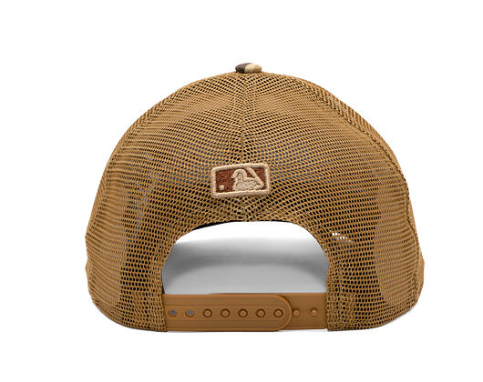 Kšiltovka New Era - MLB Wordmark Camo 9FORTY M-CROWN - San Diego Padres - Wheat