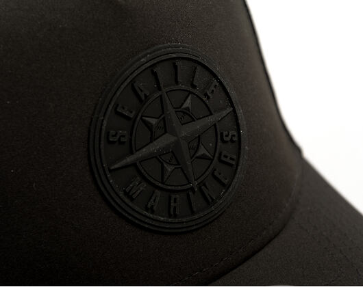 Kšiltovka New Era - MLB Tech Pack 9FORTY A-Frame Trucker - Seattle Mariners - Black