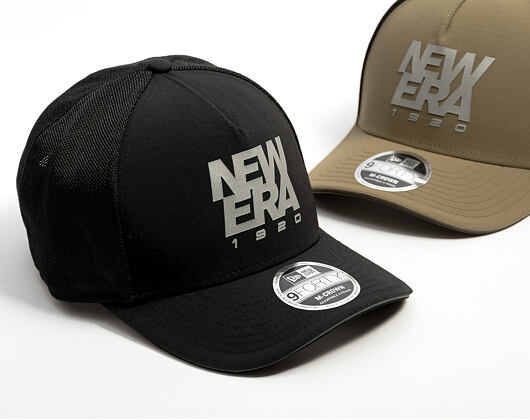 Kšiltovka New Era - Branded Reflective 9FORTY M-CROWN A-Frame Trucker - Black