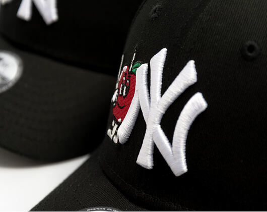 Dětská Kšiltovka New Era - MLB Icon 9FORTY - NY Yankees - Black / White