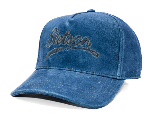 Kšiltovka Stetson - Trucker Cap - Denim Leather - 2