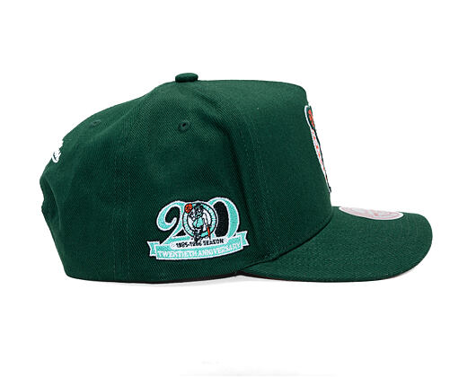 Kšiltovka Mitchell & Ness - NBA - Emerald Slam - Boston Celtics - Green/Orange