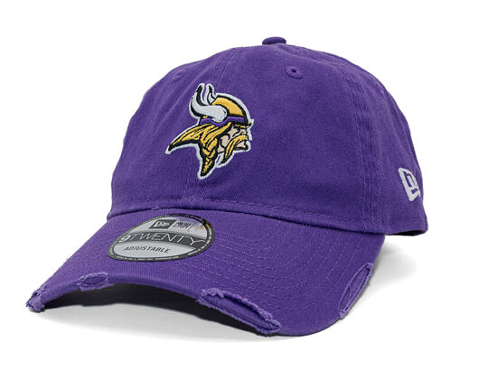 Kšiltovka New Era - NFL Wash & Distressed 9TWENTY - Minnesota Vikings - Purple