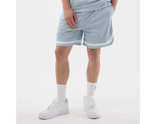 Kraťasy New Era - Branded Oversized Mesh Shorts - Sky Blue