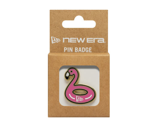 Připínáček New Era - Branded Cap Pin Flamingo - Gold
