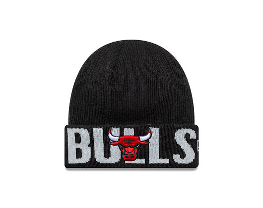 Kulich New Era - NBA Wordmark Beanie - Chicago Bulls - Black