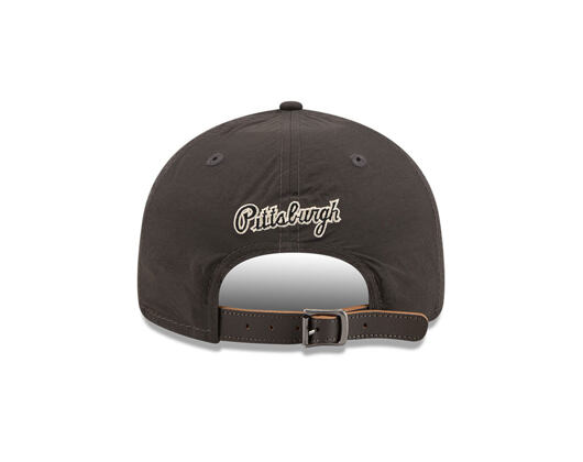 Kšiltovka New Era - MLB Nylon Ripstop 9FIFTY Retro Crown - Pittsburgh Pirates - Black
