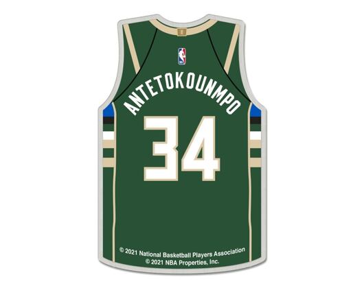 Připínáček WinCraft by Fanatics - NBA - Jewelry Card - Giannis Antetokounmpo