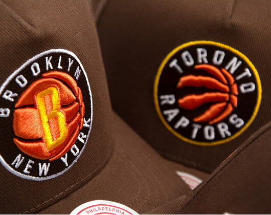 Kšiltovka Mitchell & Ness - NBA - Chestnut Peak - Brooklyn Nets - Brown
