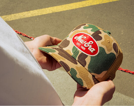 Kšiltovka New Era - Branded Duck Camo 9FIFTY - Wheat
