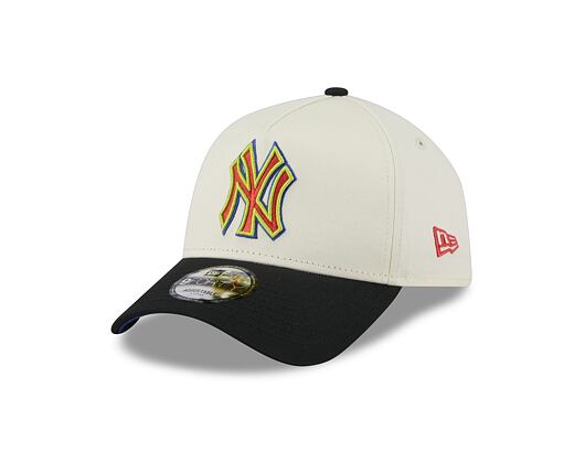 Kšiltovka New Era - MLB Thermal Vision 9FORTY A-Frame - NY Yankees - Chrome White