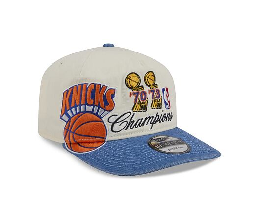Kšiltovka New Era - NBA "Hardwood Classic Champions" 19TWENTY - NY Knicks - Chrome White / Team Colo