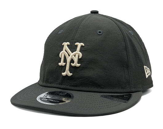 Kšiltovka New Era - MLB Nylon Ripstop 9FIFTY Retro Crown - NY Mets - Black
