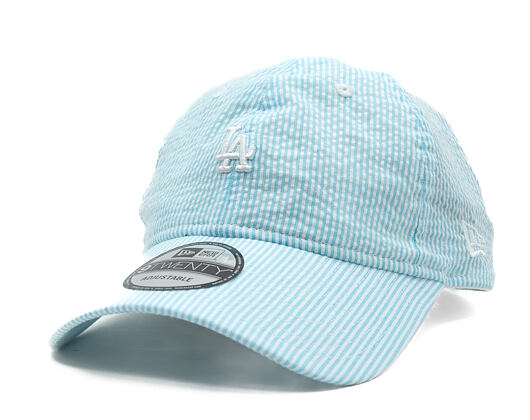 Kšiltovka New Era - MLB Seersucker 9TWENTY - LA Dodgers - Green / White