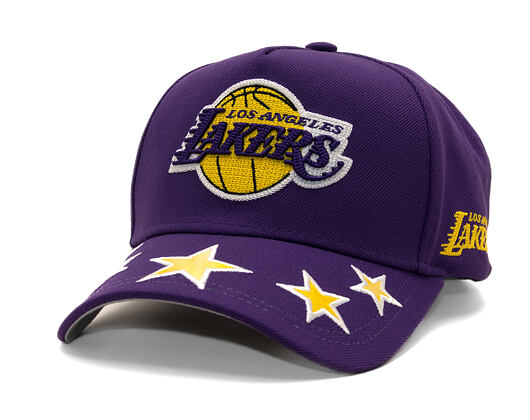 Kšiltovka Mitchell & Ness - Shining Stars - NBA - Los Angeles Lakers - Purple
