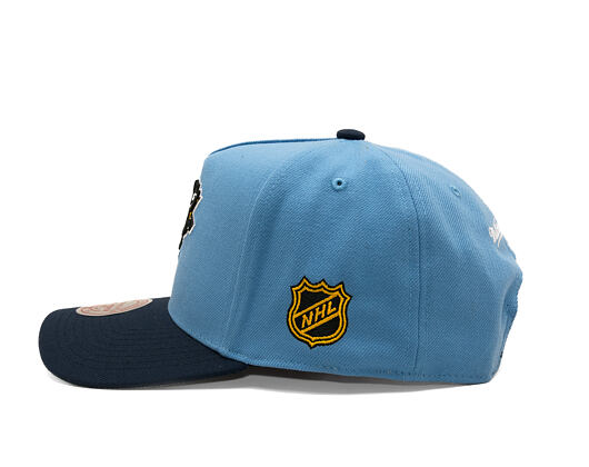 Kšiltovka Mitchell & Ness - Legendary Home - NHL - Pittsburgh Penguins - Light Blue