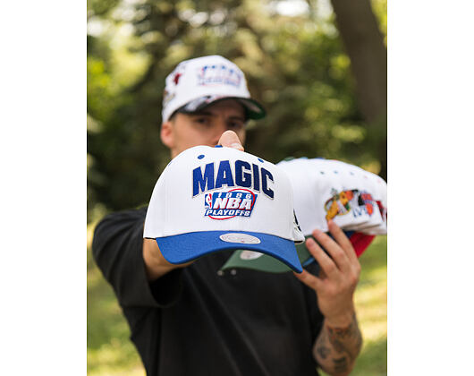 Kšiltovka Mitchell & Ness - Post Season Hwc - NBA - Orlando Magic - White