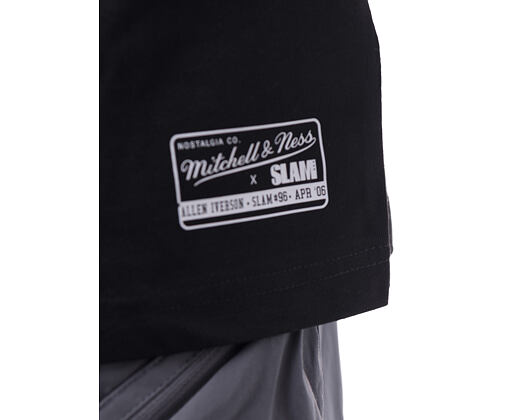 Triko Mitchell & Ness - Boxy Slam Tee - NBA - Denver Nuggets - Allen Iverson - Black