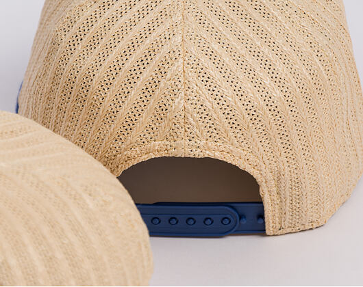 Kšiltovka New Era - MLB "Summer Twine Grained" 9FIFTY - NY Mets - Team Color / Open Market Tan