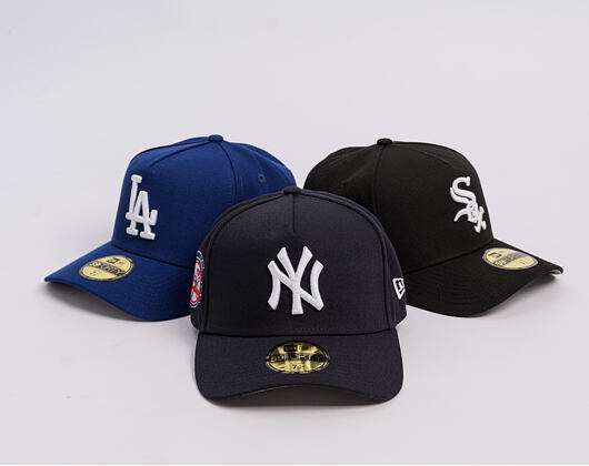 Kšiltovka New Era - MLB "Anniversary Patch" 59FORTY A-Frame - NY Yankees - Team Color