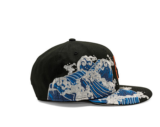 Kšiltovka New Era - MLB "Tidal Wave" 59FIFTY - Baltimore Orioles - Black